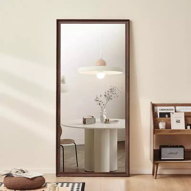 GDFStudio Eos Contemporary 70H Rectangular Full Length Mirror with Artificial Wood Frame