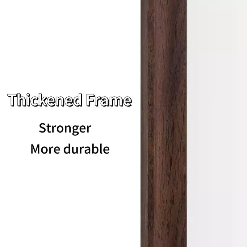 GDFStudio Eos Contemporary 70H Rectangular Full Length Mirror with Artificial Wood Frame