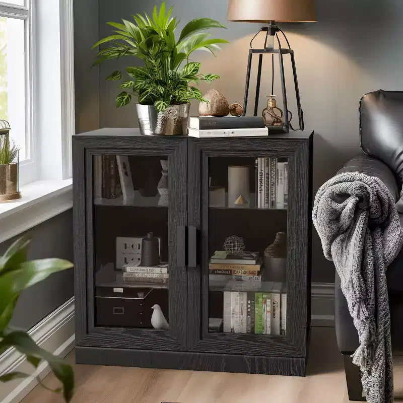 Dovelina 31 31 Decorative Storage Cabinets Wood Multipurpose Freestanding Cabinet Farmhouse Accent Cabinet