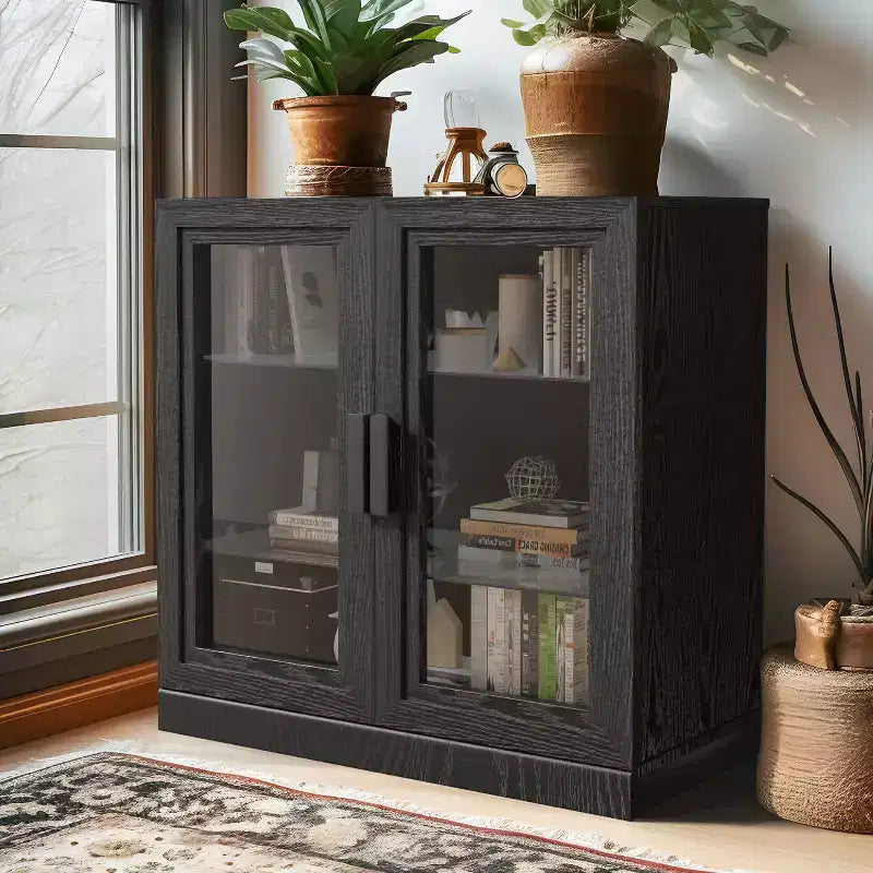 Dovelina 31 31 Decorative Storage Cabinets Wood Multipurpose Freestanding Cabinet Farmhouse Accent Cabinet