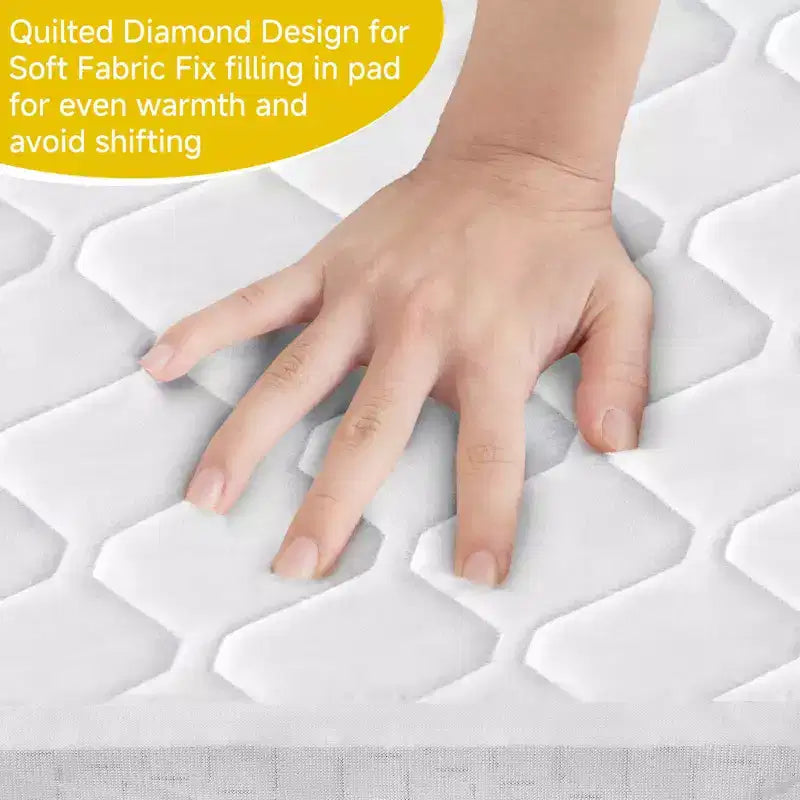 MAYEERTY Heated Mattress Pad Extra Wide Dual Controller 12 Heat Settings 12 Hour Auto Shut Off