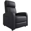 Recliner Chair for Adults, Padded Deep Seat Reading Chair with Side Pocket, Adjustable Single Sofa, Home Theater Seating for Living Room