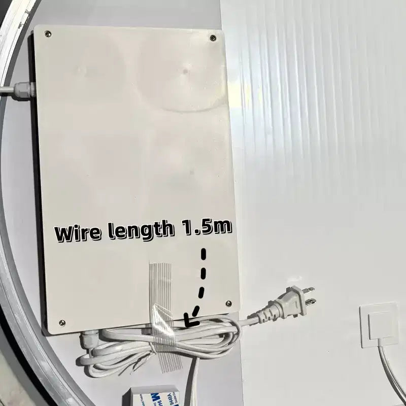 28 x 60 Inch LED Bathroom Vanity Mirrors with Three-Color Dimmable and One-Touch Demist Function