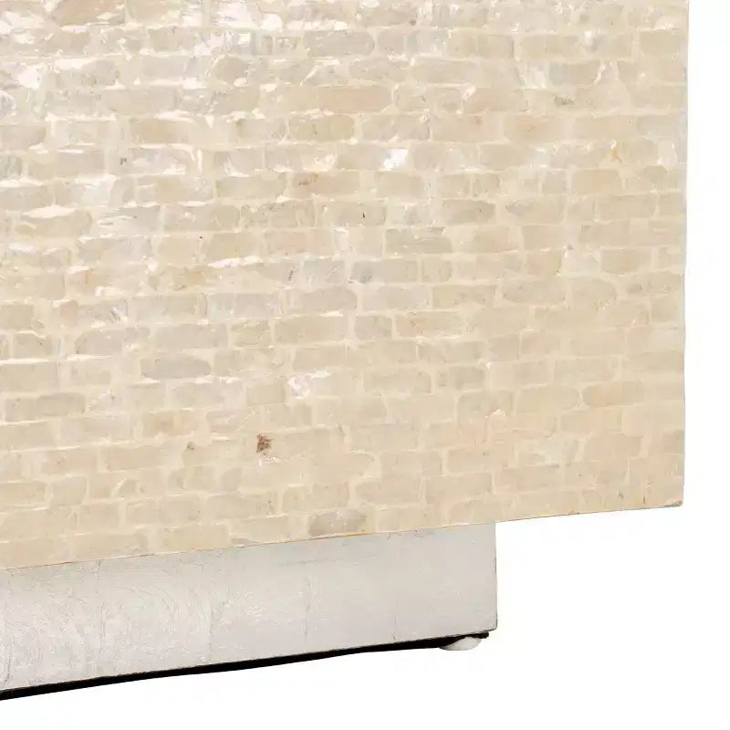 Scarlett Rectangular Prism Coffee - COF1803A - Natural/Silver - Safavieh