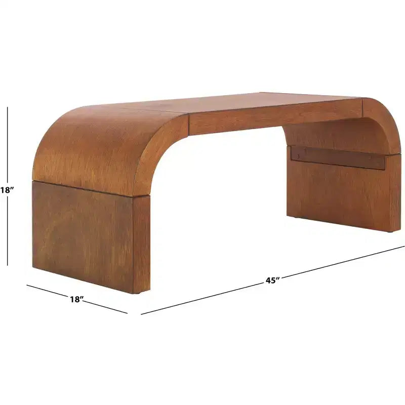 Liasonya Curved Coffee Table - COF6610 - Safavieh