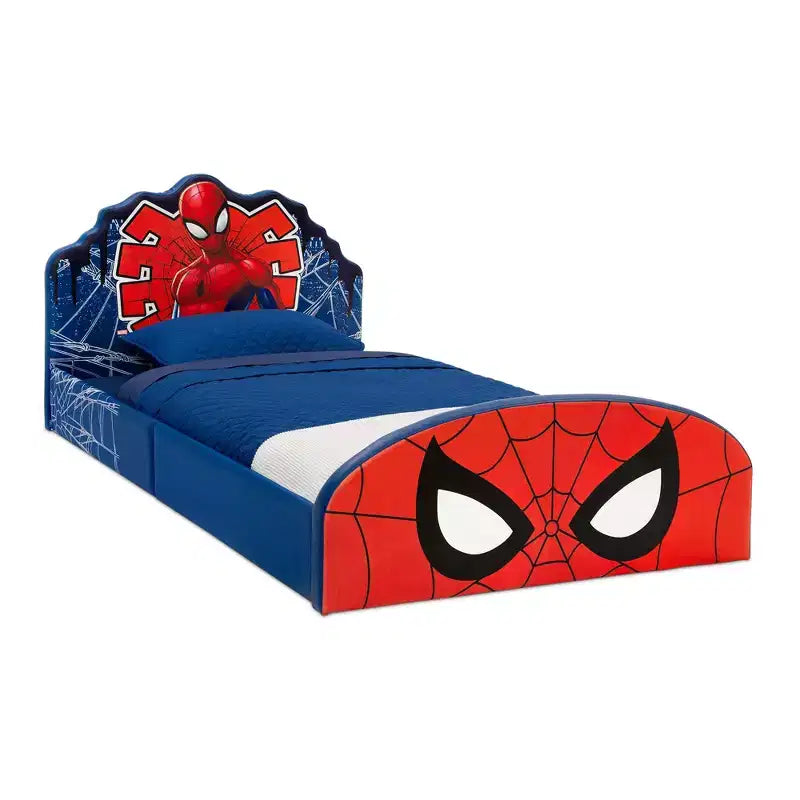 Delta Children Spider-Man Upholstered Twin Bed