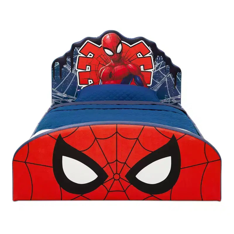 Delta Children Spider-Man Upholstered Twin Bed