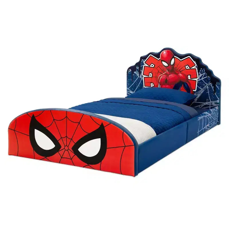 Delta Children Spider-Man Upholstered Twin Bed