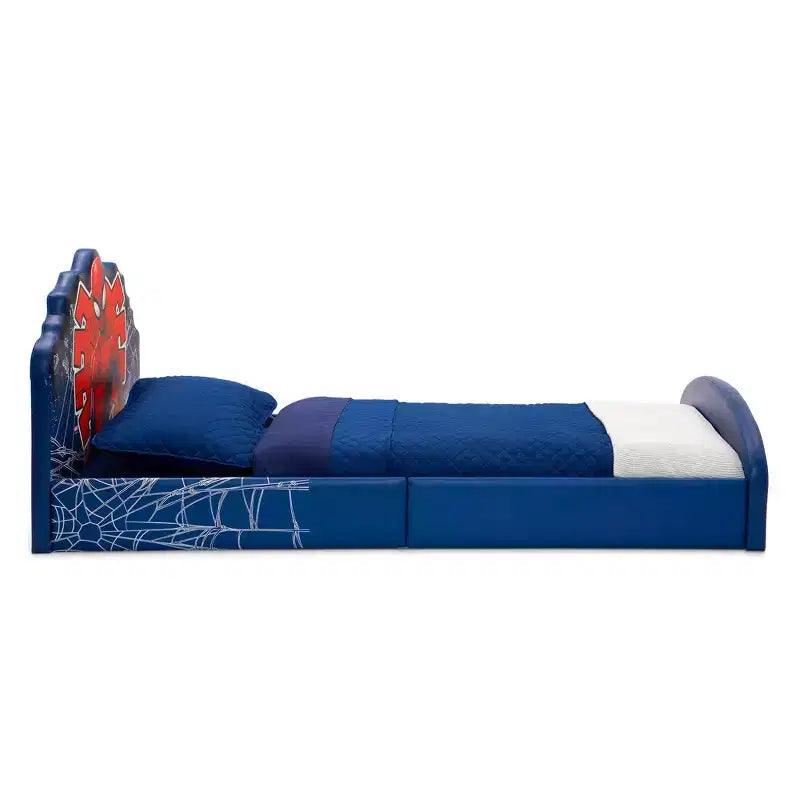 Delta Children Spider-Man Upholstered Twin Bed