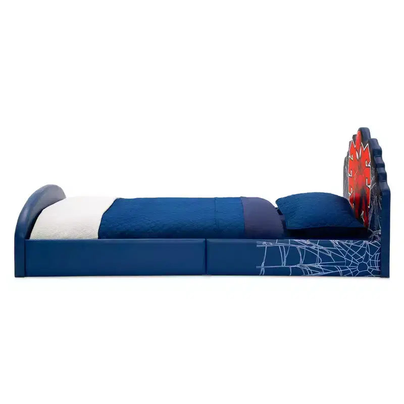 Delta Children Spider-Man Upholstered Twin Bed