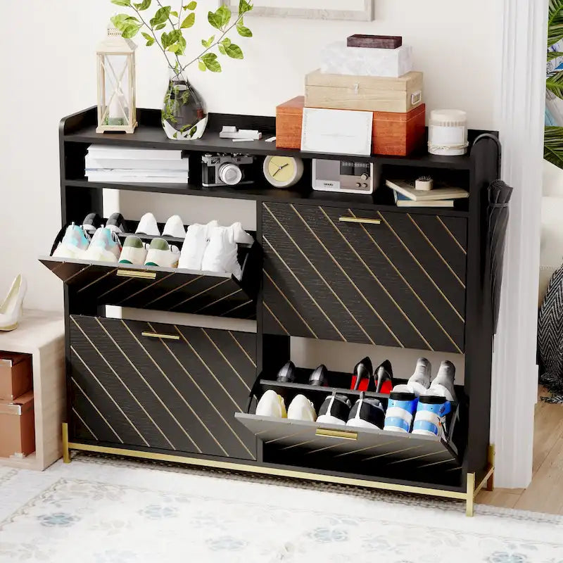 Shoe Cabinet, Shoe Rack Cabinet, Shoe Rack Organizer Cabinet