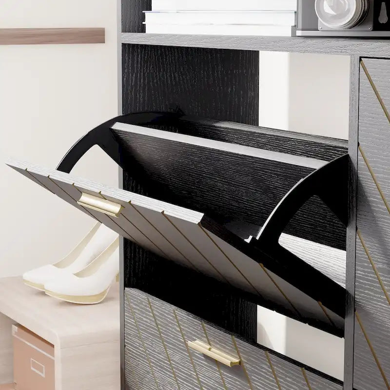 Shoe Cabinet, Shoe Rack Cabinet, Shoe Rack Organizer Cabinet