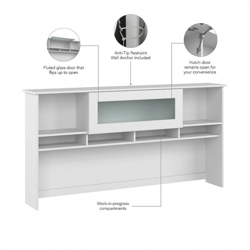 Cabot 72W Desk Hutch by Bush Furniture