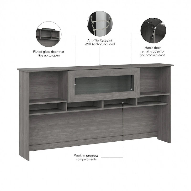 Cabot 72W Desk Hutch by Bush Furniture