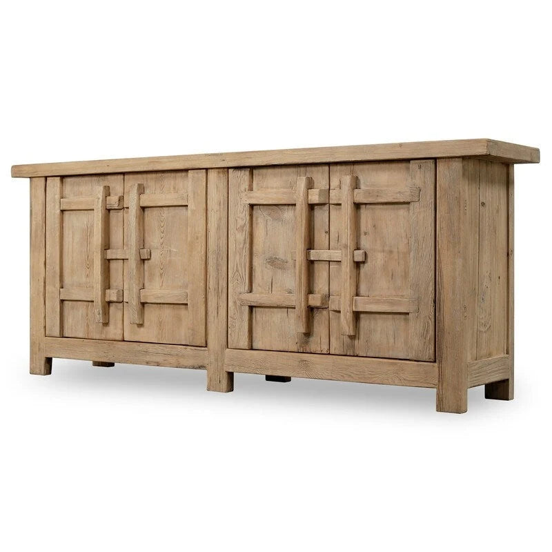 91 Amalfi Patrician Sideboard, Weathered Natural
