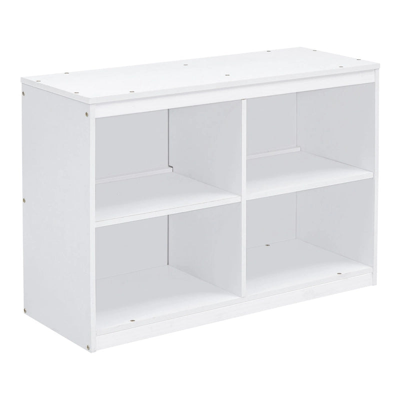Twin Size Solid Wood Loft Bed with Retractable Desk and Drawers
