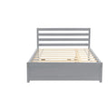 Grey Full Bed with Trundle