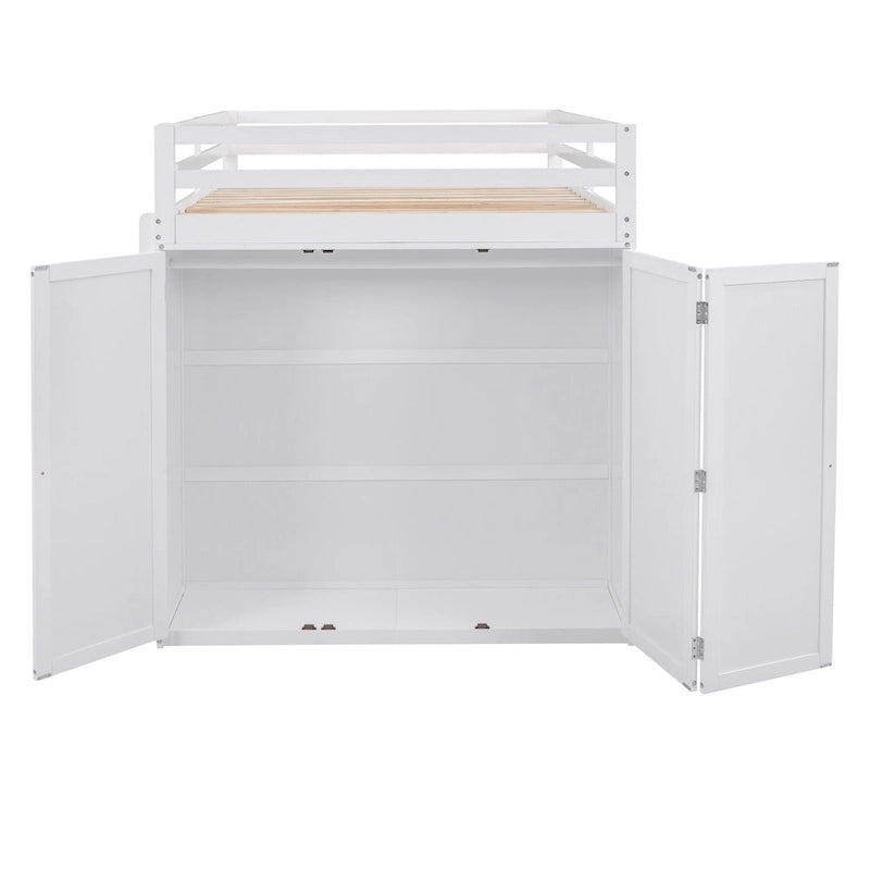 Multi-functional Pine Loft Bed