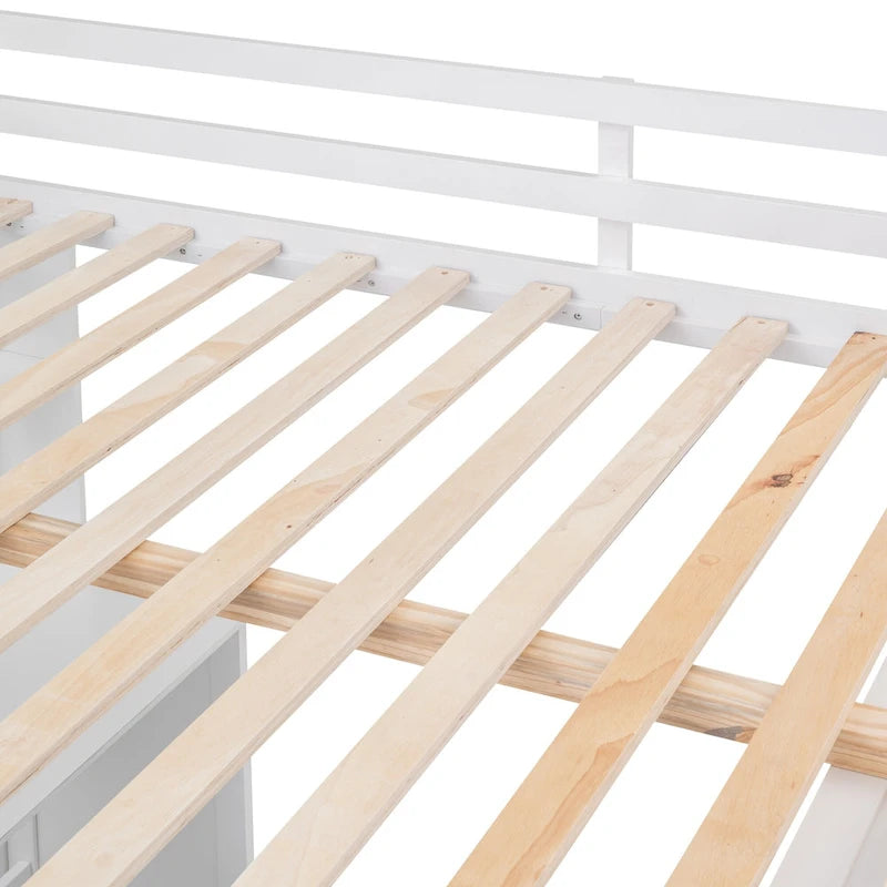 Multi-functional Pine Loft Bed