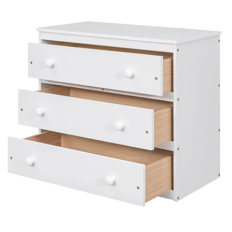 Low Loft Bed Full Size Platform Bed with Rolling Portable Desk, Cabinet, Shelves and Drawers, Multiple Functions Storage Bed