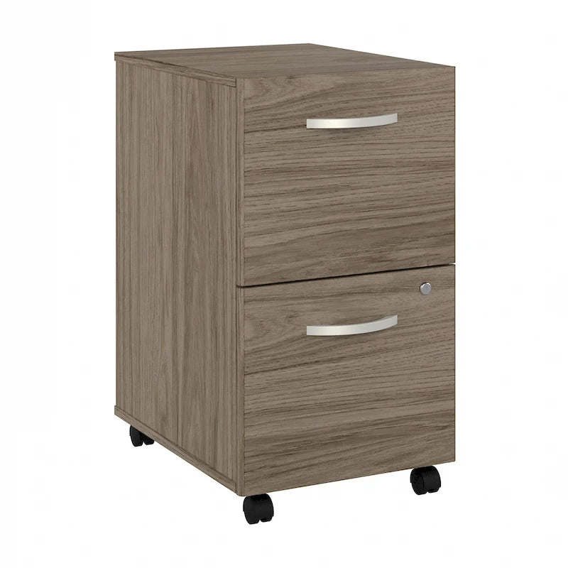 Hybrid 2 Drawer Mobile File Cabinet by Bush Business Furniture