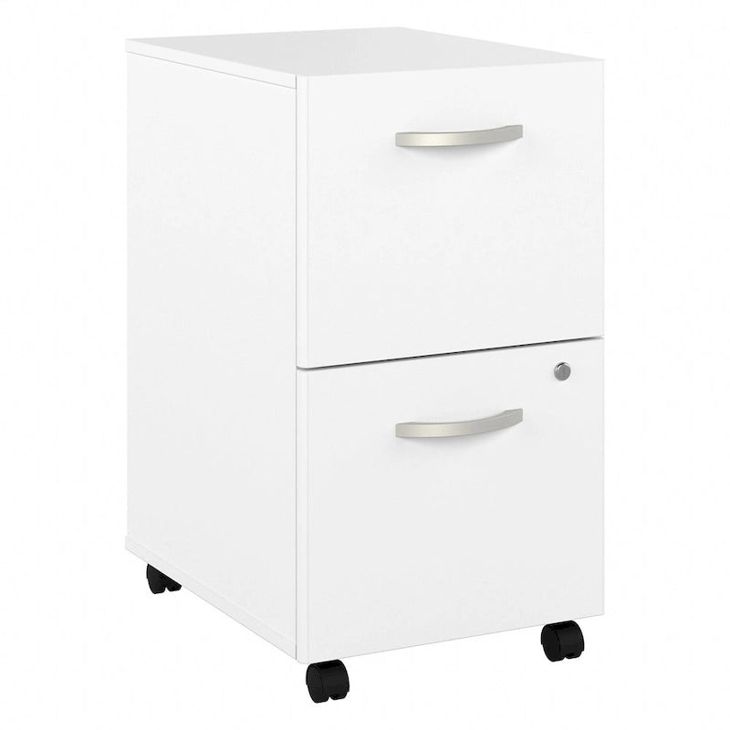 Hybrid 2 Drawer Mobile File Cabinet by Bush Business Furniture