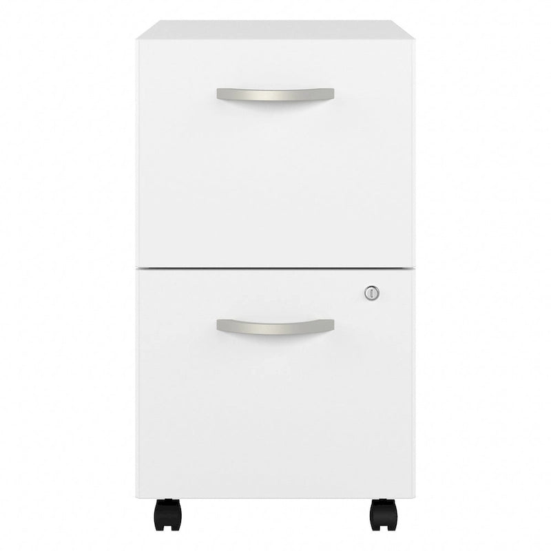Hybrid 2 Drawer Mobile File Cabinet by Bush Business Furniture