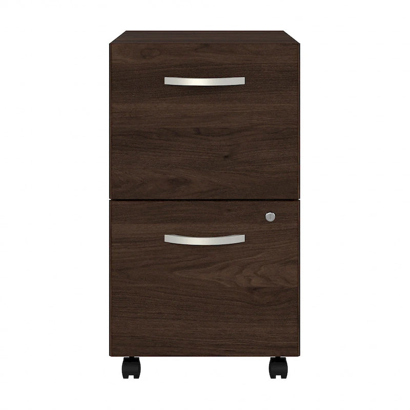 Hybrid 2 Drawer Mobile File Cabinet by Bush Business Furniture