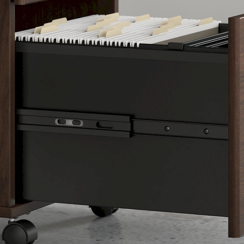 Hybrid 2 Drawer Mobile File Cabinet by Bush Business Furniture