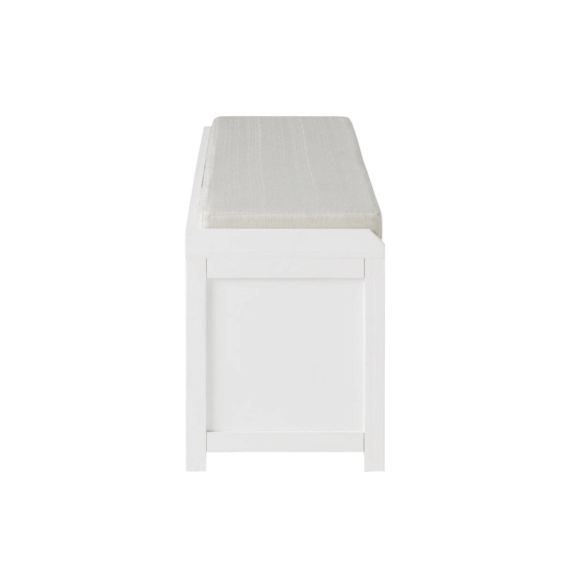 19.3 in.H X 46.85 in.W X 15.35 in.D Wood Storage Bench with Cabinets