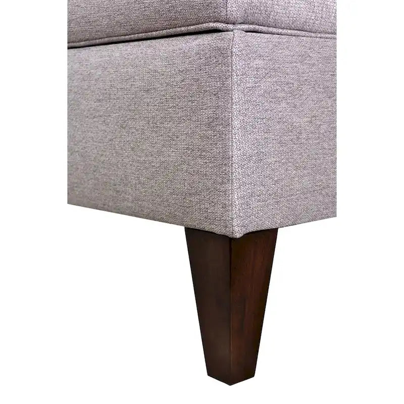 Brooke Corona Upholstered Button-tufted Wood Long Storage Bench