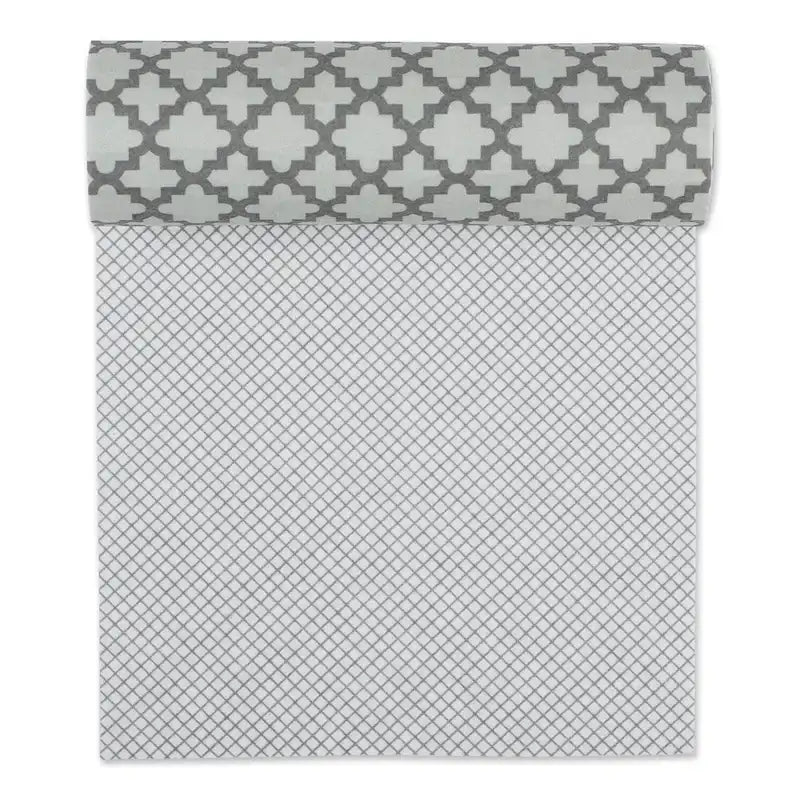 DII Grey Lattice Shelf Liner (Set of 2)