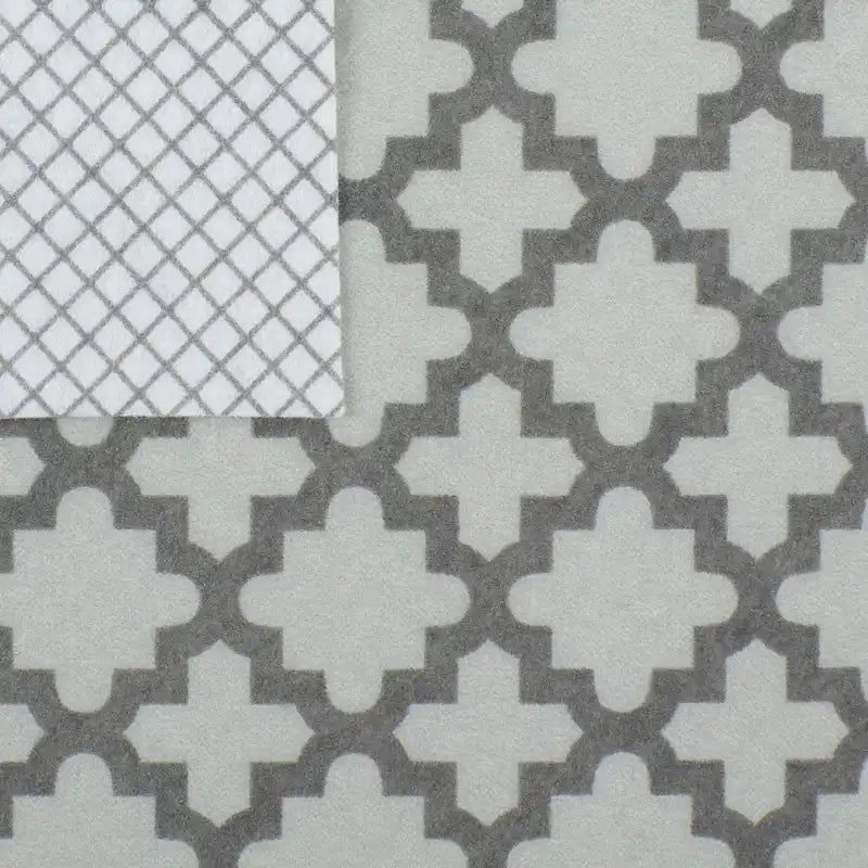 DII Grey Lattice Shelf Liner (Set of 2)