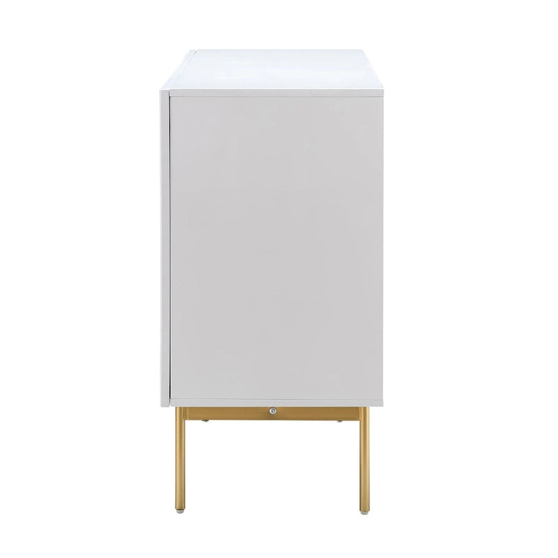 Anthedon Multifunctional 47 Buffet Sideboard Cabinet with 3 Doors by HULALA HOME