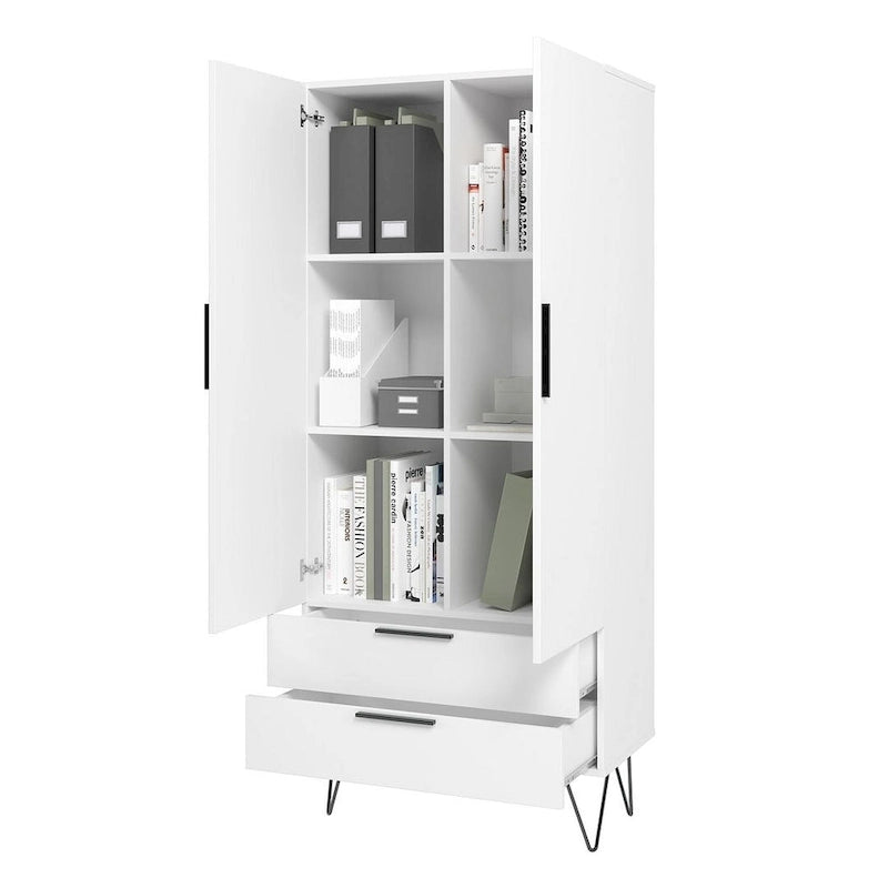 Beekman 67.32 Tall Cabinet with 6 Shelves