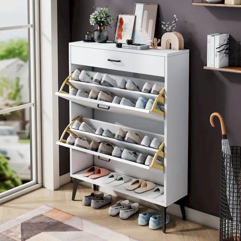 Shoe Cabinet , Shoe storage shelves