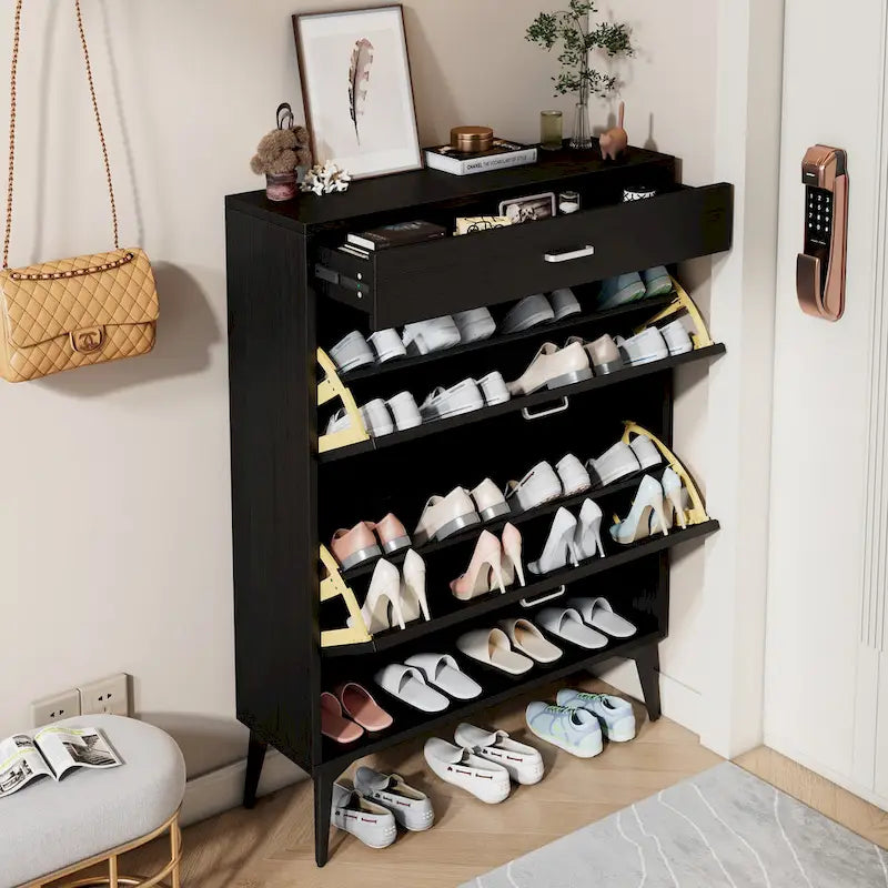 Shoe Cabinet , Shoe storage shelves