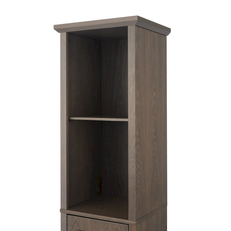 Teamson Home Russell Freestanding Multifunctional Linen Tower