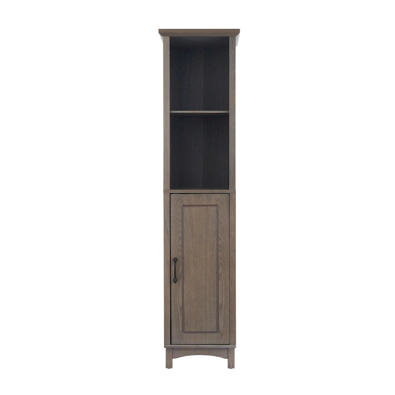Teamson Home Russell Freestanding Multifunctional Linen Tower
