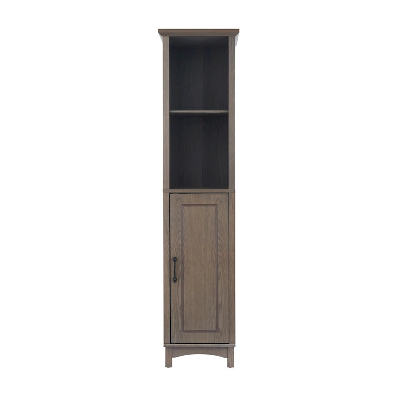 Teamson Home Russell Freestanding Multifunctional Linen Tower