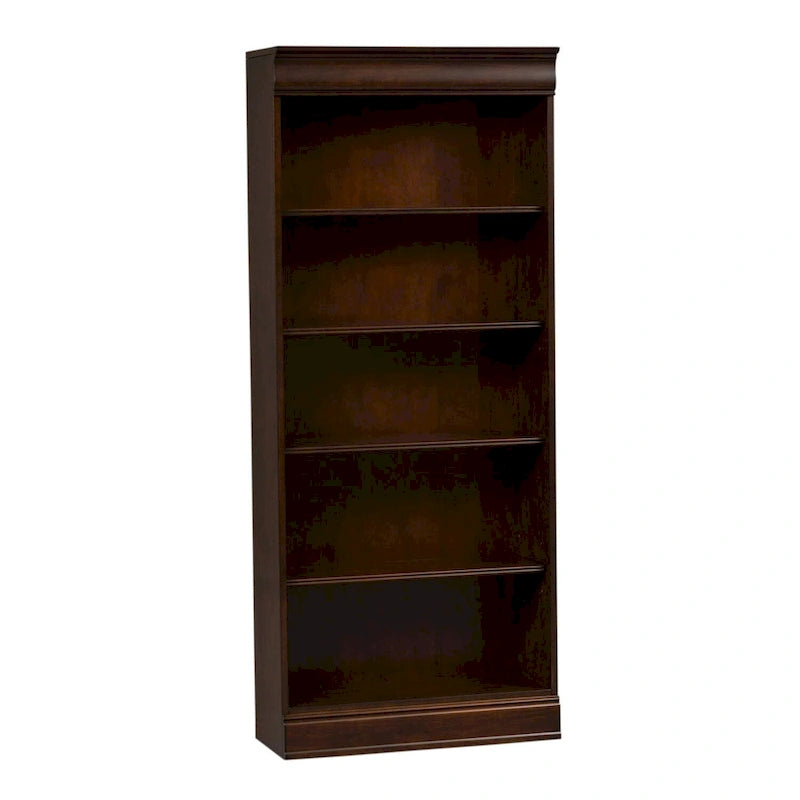 Brayton Manor Cognac Jr Executive 72 Inch Bookcase