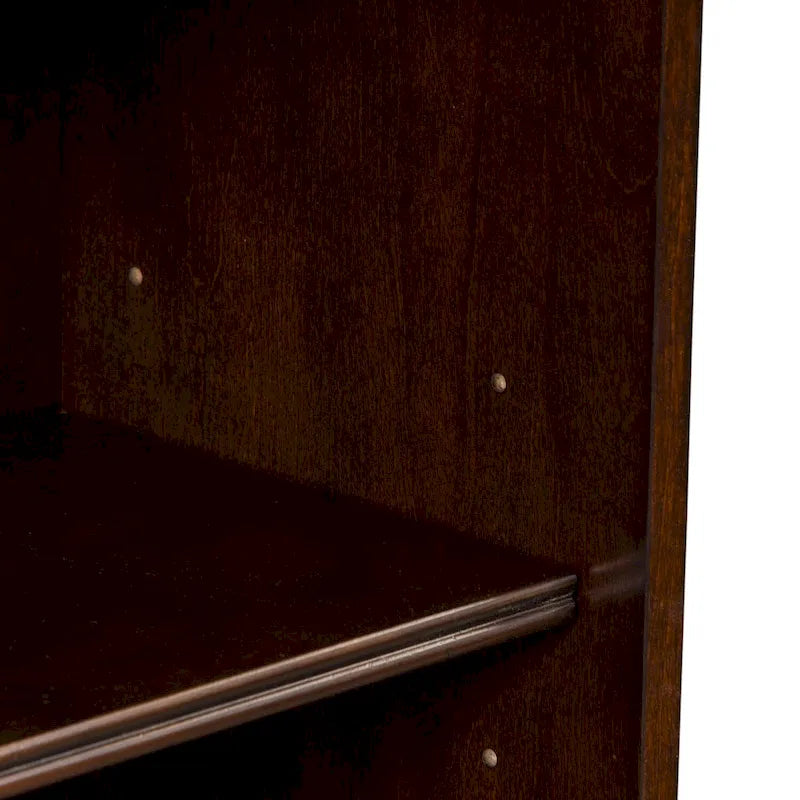 Brayton Manor Cognac Jr Executive 72 Inch Bookcase