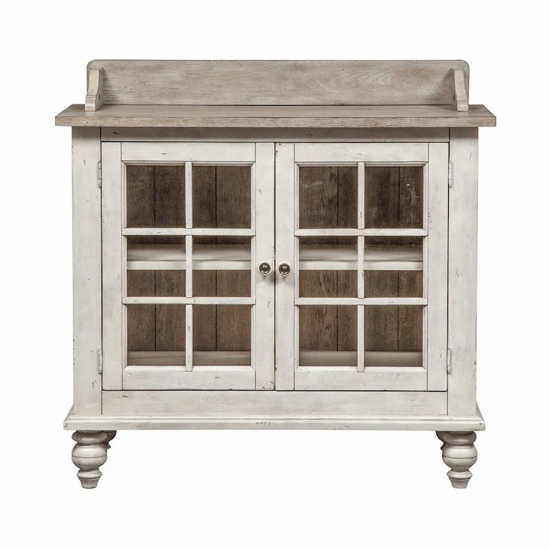 Whitney Antique Linen Weathered Gray Server