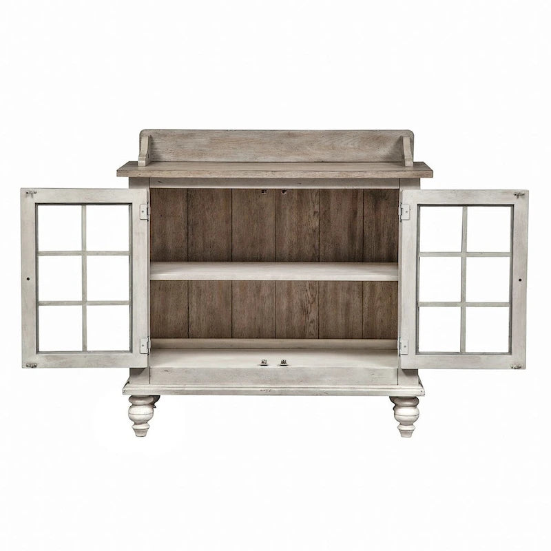 Whitney Antique Linen Weathered Gray Server
