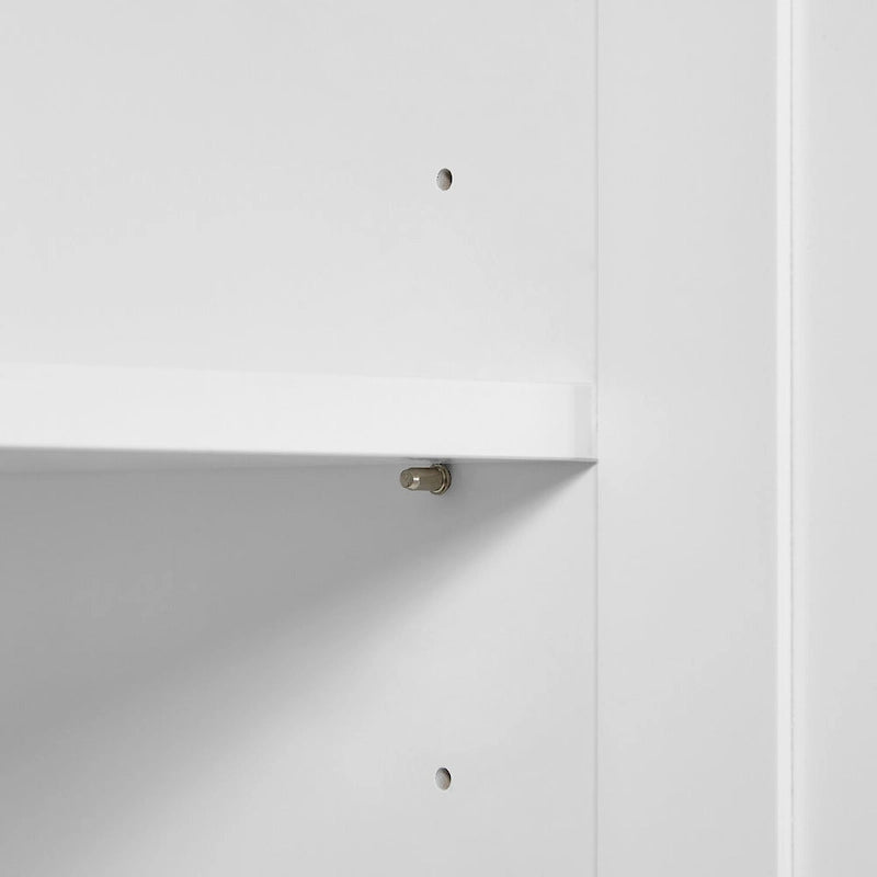 Bathroom Storage Cabinet with Two Doors Two Drawers