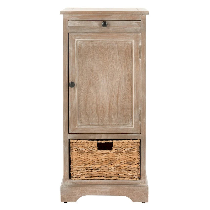 SAFAVIEH Ardella Red Tall Storage Unit - 15.7 x 13 x 34.3 - 16Wx13Dx34H