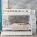 Bunk Bed with Trundle and Staircase