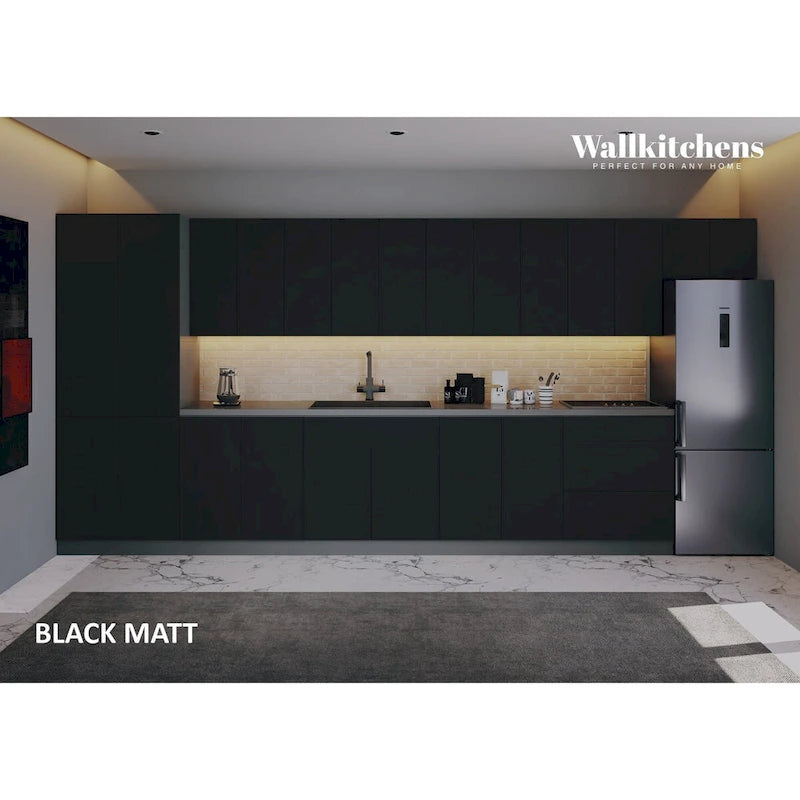 WEP1215-BLK Wall End Panel - 12x15