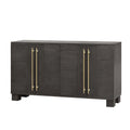 Wood Traditional Style Sideboard