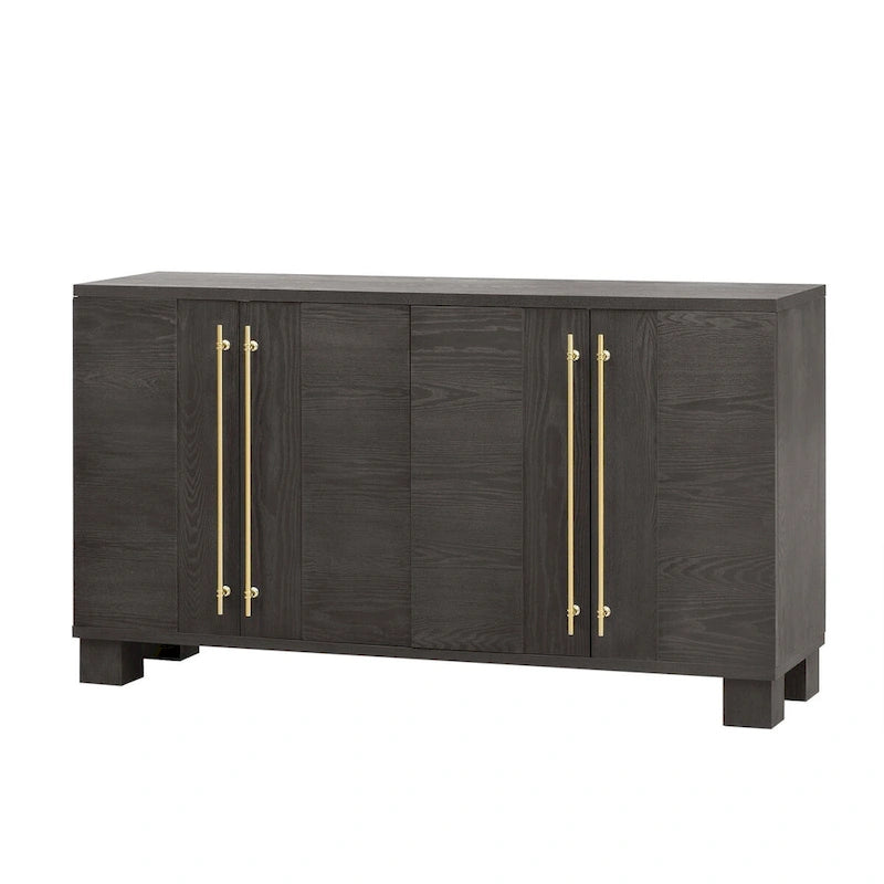 Wood Traditional Style Sideboard